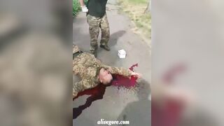 A Ukrainian Soldier Refuses To Fight.