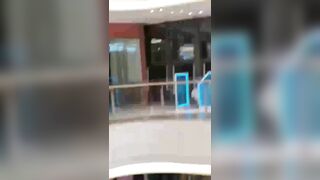 A Woman Jumped From The Fourth Floor Of A Shopping Mall. China 