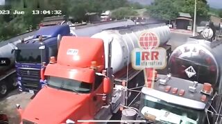 A Worker Was Electrocuted While Cleaning A Tanker Truck 