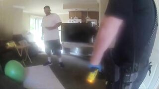 Bakersfield Police Officer Uses Taser On Aggressive Suspect, Beats Him
