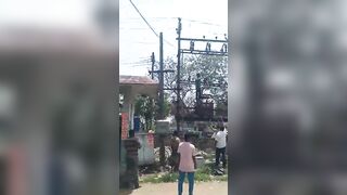 Another Idiot Climbed A Transformer And Was Electrocuted To Death