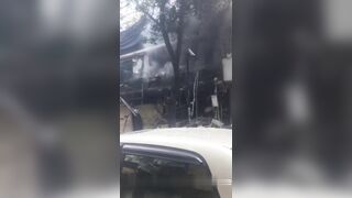 At Least One Person Was Killed In A Gas Explosion At A Restaurant.