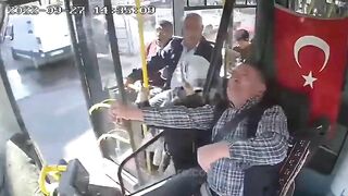 Bus Driver Dies At The Wheel 