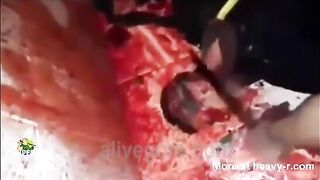 Head Chopped Off With A Machete And Hammer 