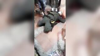 Colombian Police Officer Murdered 