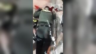 Colombian Police Officer Murdered 