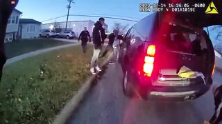 Idiot Police Throw Handcuffed Suspect To The Ground And Then M