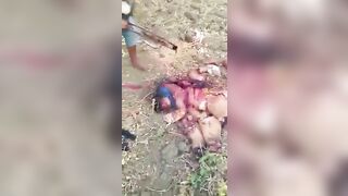 Dismembering A Corpse With A Chainsaw 