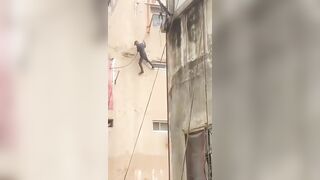 Man Falls From 5th Floor And Dies