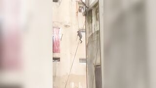 Man Falls From 5th Floor And Dies