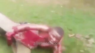 Guy Gets His Arm Chopped Off With A Machete 