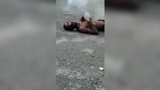 Guy Gets Electrocuted In The Street Guy Gets Electrocuted In The Street (1)