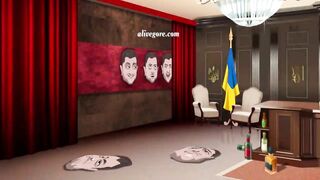 French Cartoon About Ukrainian President 