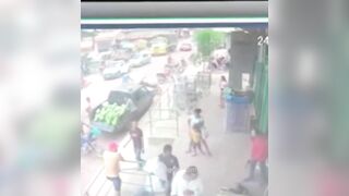 Security Guard Shot In The Head 