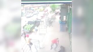 Security Guard Shot In The Head 