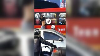 A Man In Colombia May Have Tried To Steal A Phone From A Bus 