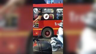 A Man In Colombia May Have Tried To Steal A Phone From A Bus 