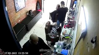 Barber Shot Dead On The Job 