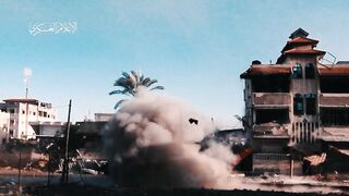Hamas Uses Rocket Launchers Against Advancing IDF Infantry And Vehicles