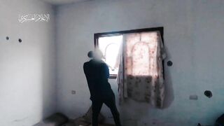 Hamas Uses Rocket Launchers Against Advancing IDF Infantry And Vehicles