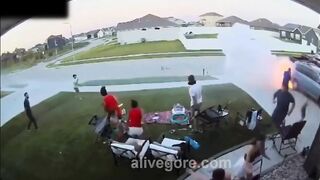 Idiots Setting Off Fireworks 