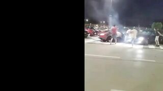 Illegal Race Leads To Collision Between Car And Spectators - Video - Vi