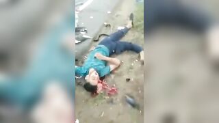 Man Torn In Half In Motorcycle Accident