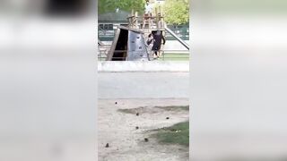 French Park Knife Attack 