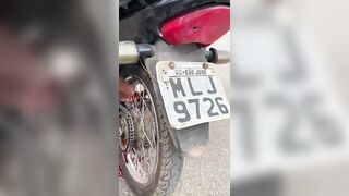 KrudPlug Mobile - Motorcycle Passenger's Foot Is Stuck