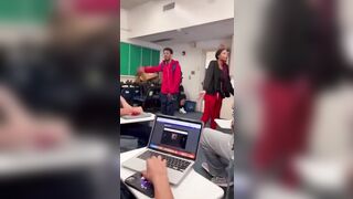 KrudPlug Mobile - Student Defends Himself Against Two Classmates