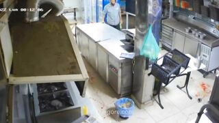 Machete Attack On Restaurant Chef 