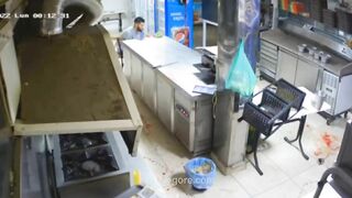 Machete Attack On Restaurant Chef 