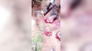 A Man Was Massacred By Nigerian Insurgents In The Forest Of Awo Omama 