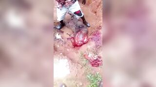 A Man Was Massacred By Nigerian Insurgents In The Forest Of Awo Omama 