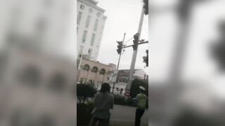 Man Commits Suicide By Hanging Himself On A Telephone Pole (action And Consequences)