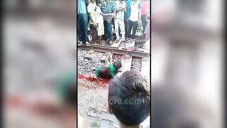 Man Cut In Half By Train Wheel 