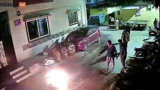 Man Sets Himself On Fire After Marriage Breakdown