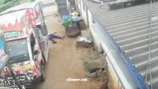 Man Electrocuted After Touching Parked Truck 