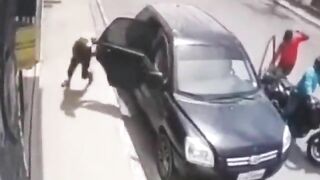 Man On Bicycle Shot 11 Times By Two Killers 