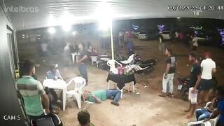 Man Shot Dead During Bar Brawl 