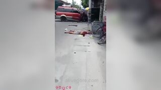 Man Beheaded By Car 