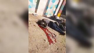 【Street Military Executions】 Sudanese Militia