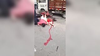 Motorcyclist And Passenger Killed In Truck Accident 