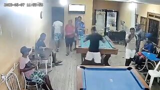 Man Murdered In Pool Room 