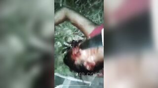 Mutilation Of The Victim's Head 