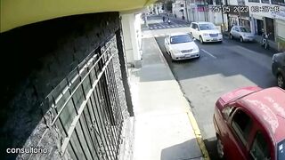 Bakery Explosion, Pedestrians Blown To Pieces (Acti