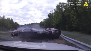 The Police Responded Quickly And Escaped Death.