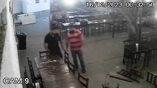 Prison Guard Shoots Colleague During Bar Fight