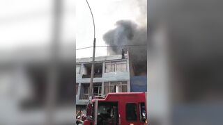 Saving A Dog From Fire 