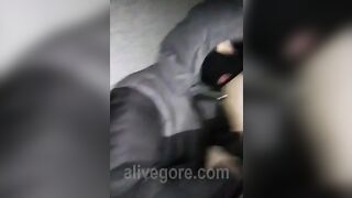 Russian Nationalists Beat Homeless People 